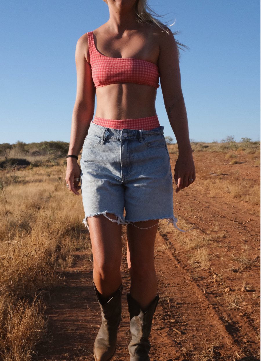 Polly Top Pomegranate