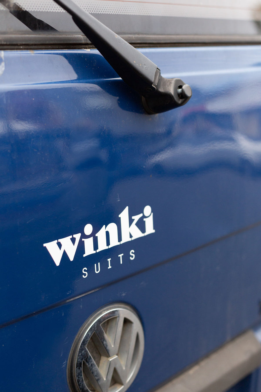Vinyl Winki Sticker, Ethically Made Surf Accessories, Winki Suits